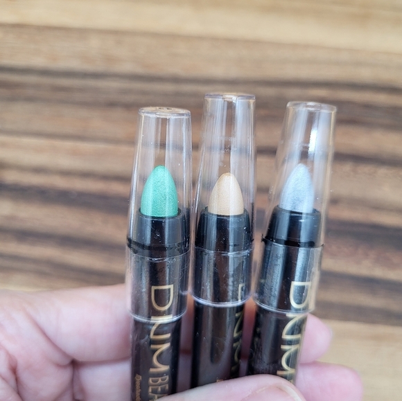 DNM 6-piece Eyeshadow Stick Set - Black, Rose, Gold, Green, Silver, New, Sealed - Picture 3 of 4
